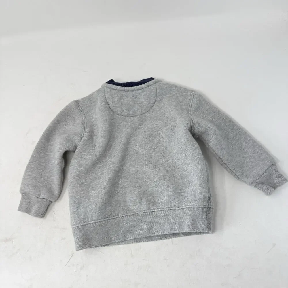 Ralph Lauren Polo Ski Bear Patch Sweatshirt Boys Baby 9 Months